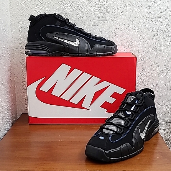 air max penny 1 black and red